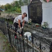 Nettoyage du monument