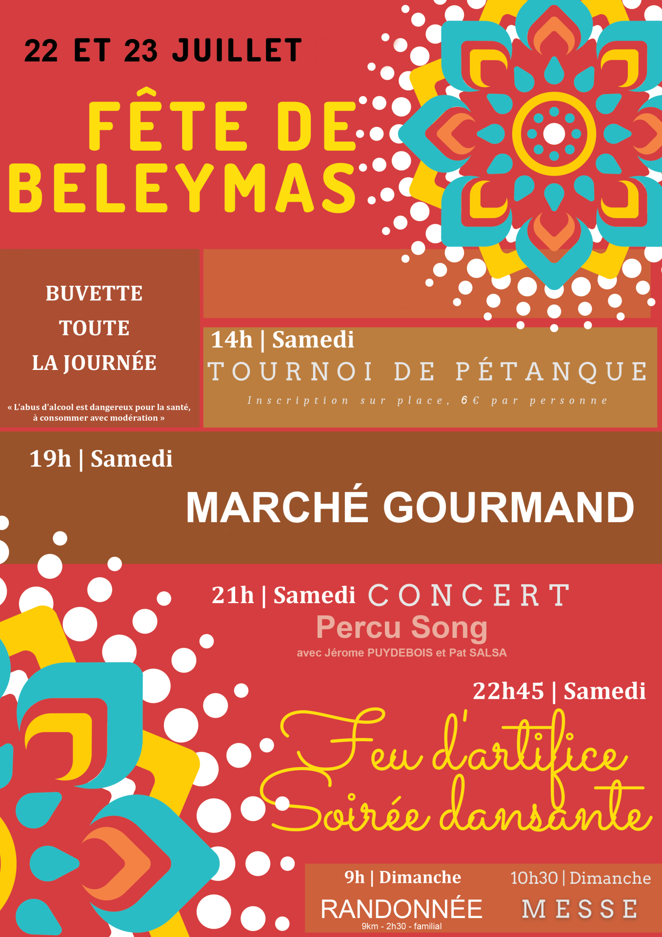 Fete patronale de beleymas 2023