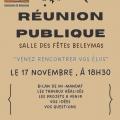 Reunion publique 1